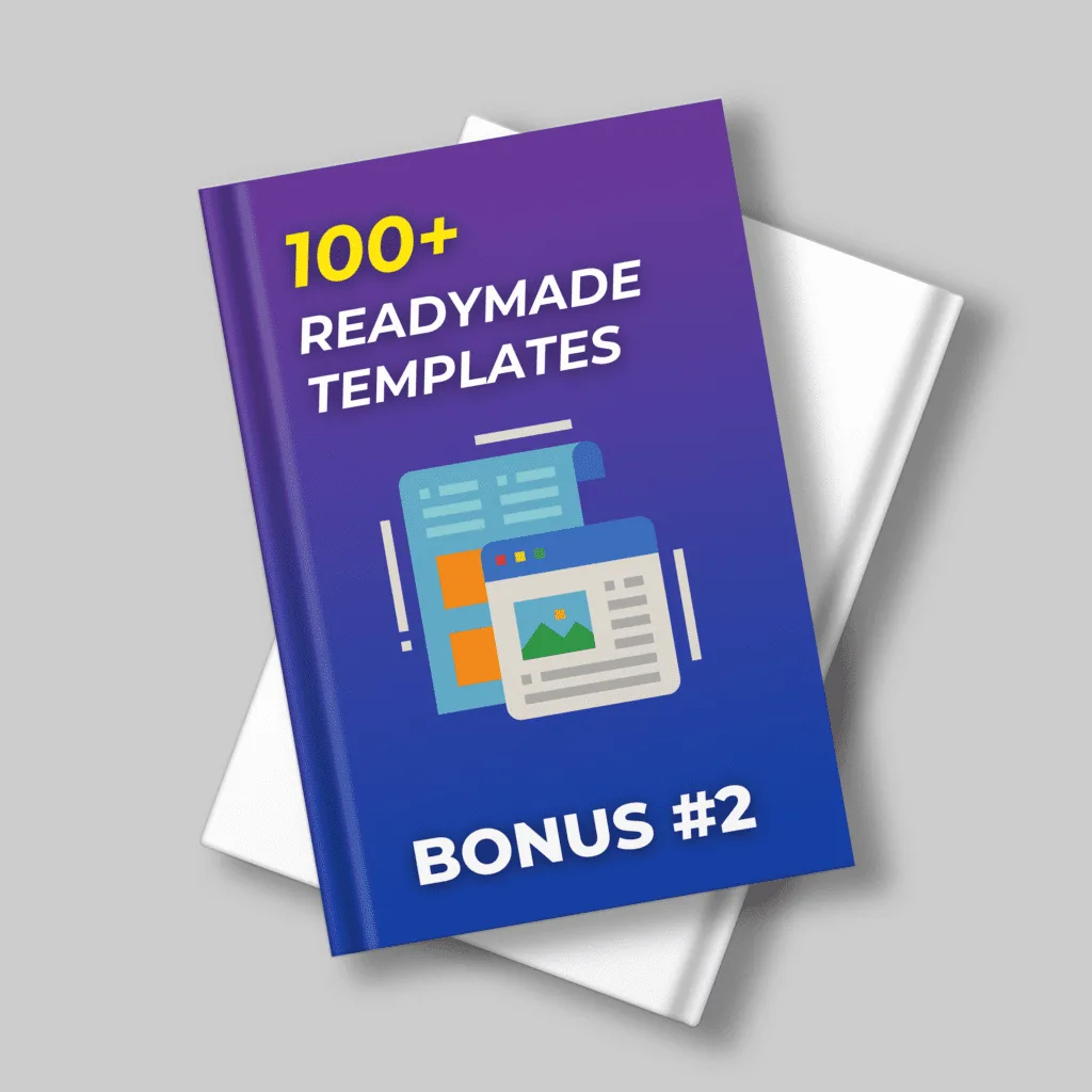 100+ Ready Made Templates